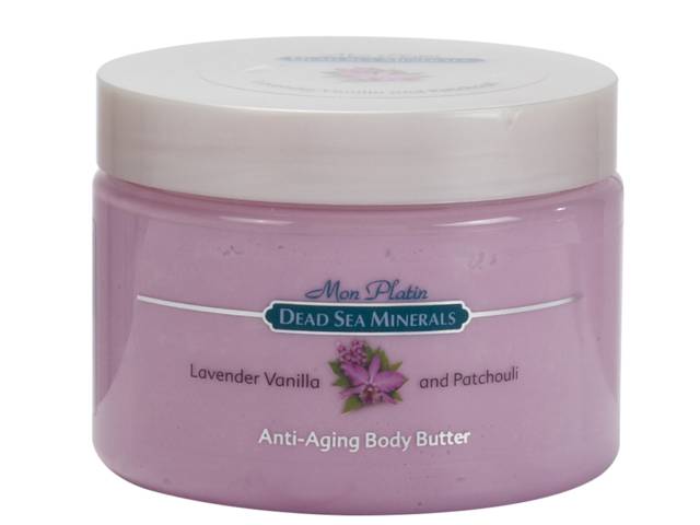 MonPlatin Line Anti-Aging Body Butter with Lavender w/Dead Sea minerals